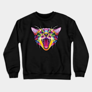 Rainbow Cat Crewneck Sweatshirt